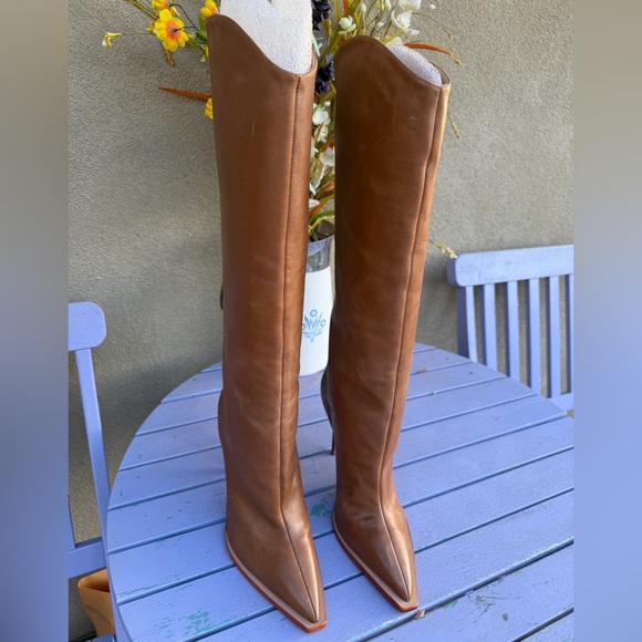 NWT Maryana Welt Leather Boot Size 9 - Picture 5 of 16